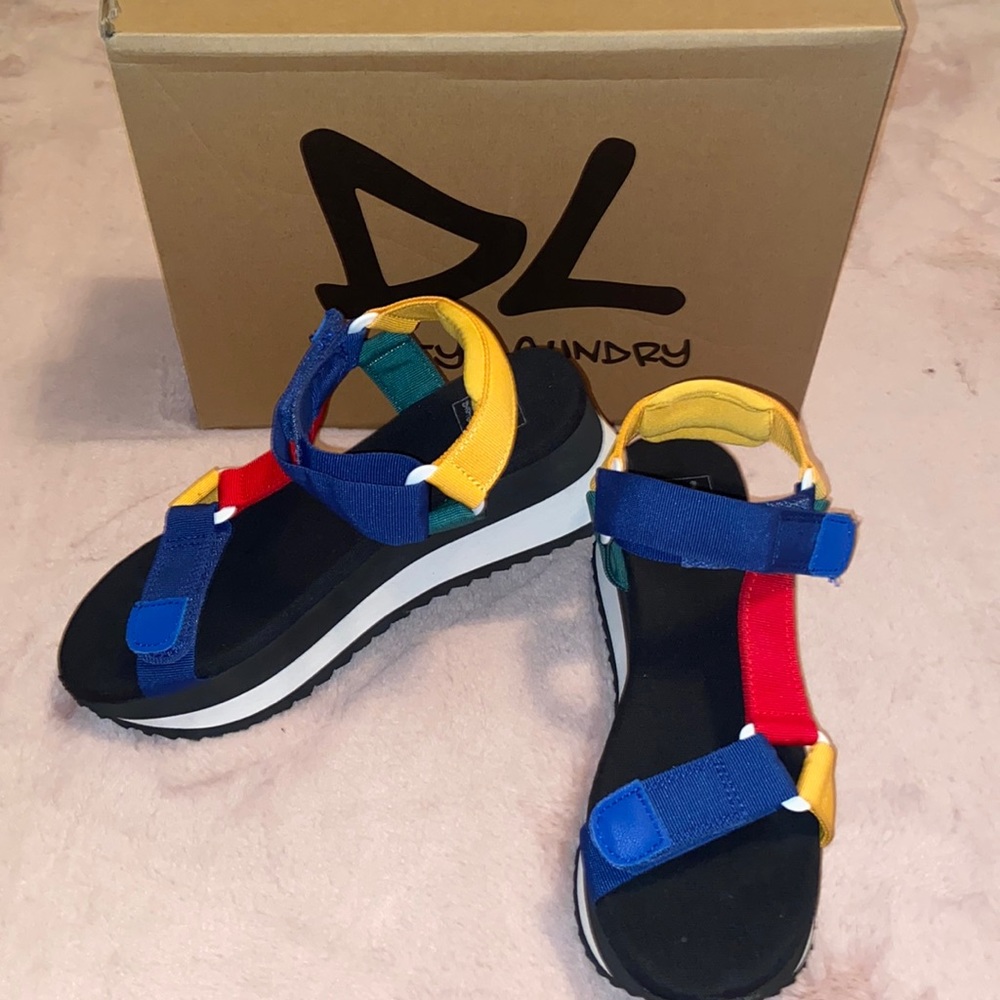 Dirty Laundry color block sandals